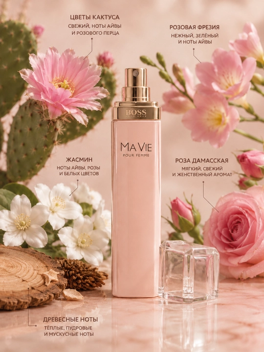 Atir Hugo Boss Nuit-MaVie Pour Femme ayollar uchun