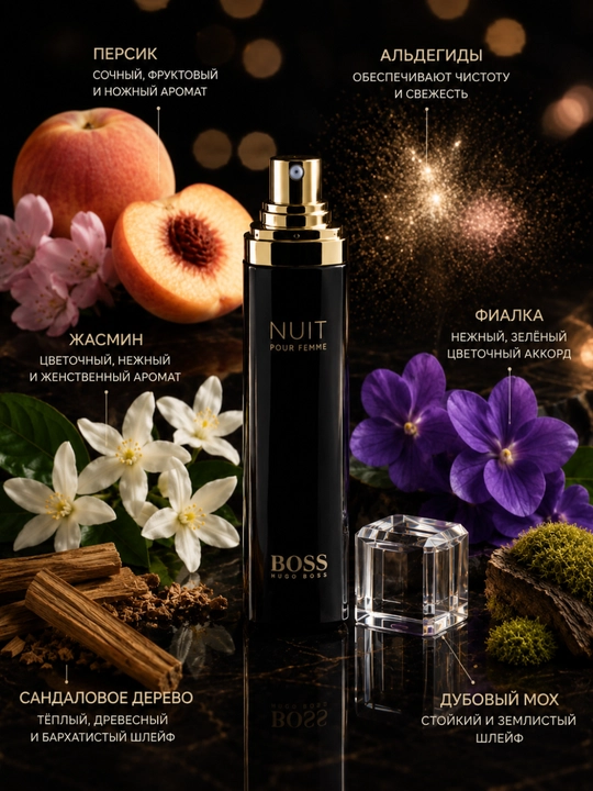 Женские духи Hugo Boss Nuit-MaVie Pour Femme