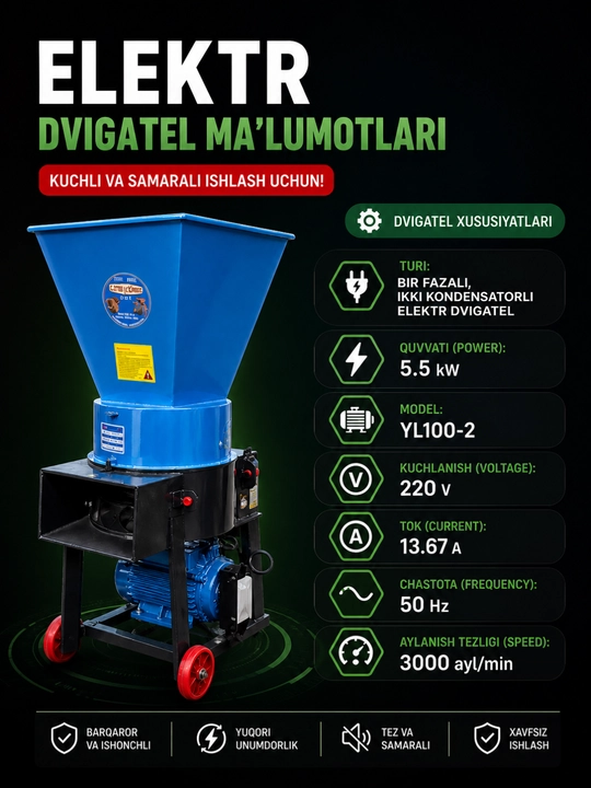 Oxur, don maydalagich, hayvonlar uchun ozuqa tayyorlash uskunalari