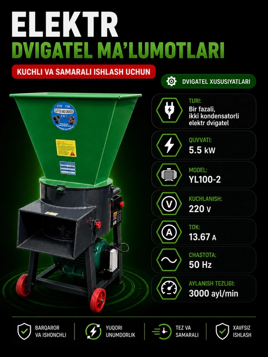Oxur, don maydalagich, hayvonlar uchun ozuqa tayyorlash uskunalari