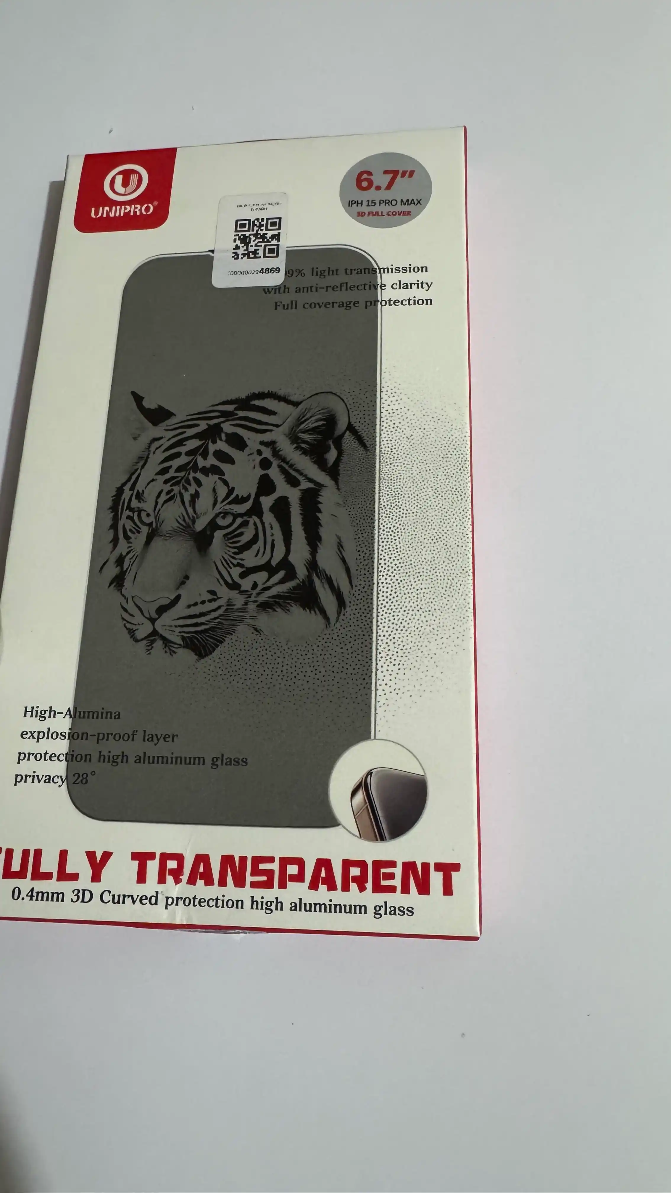 Ramkasiz himoya oynasi iPhone uchun, qora hoshiyasiz, 13, 14, 15, 16, 17, Pro va Pro Max