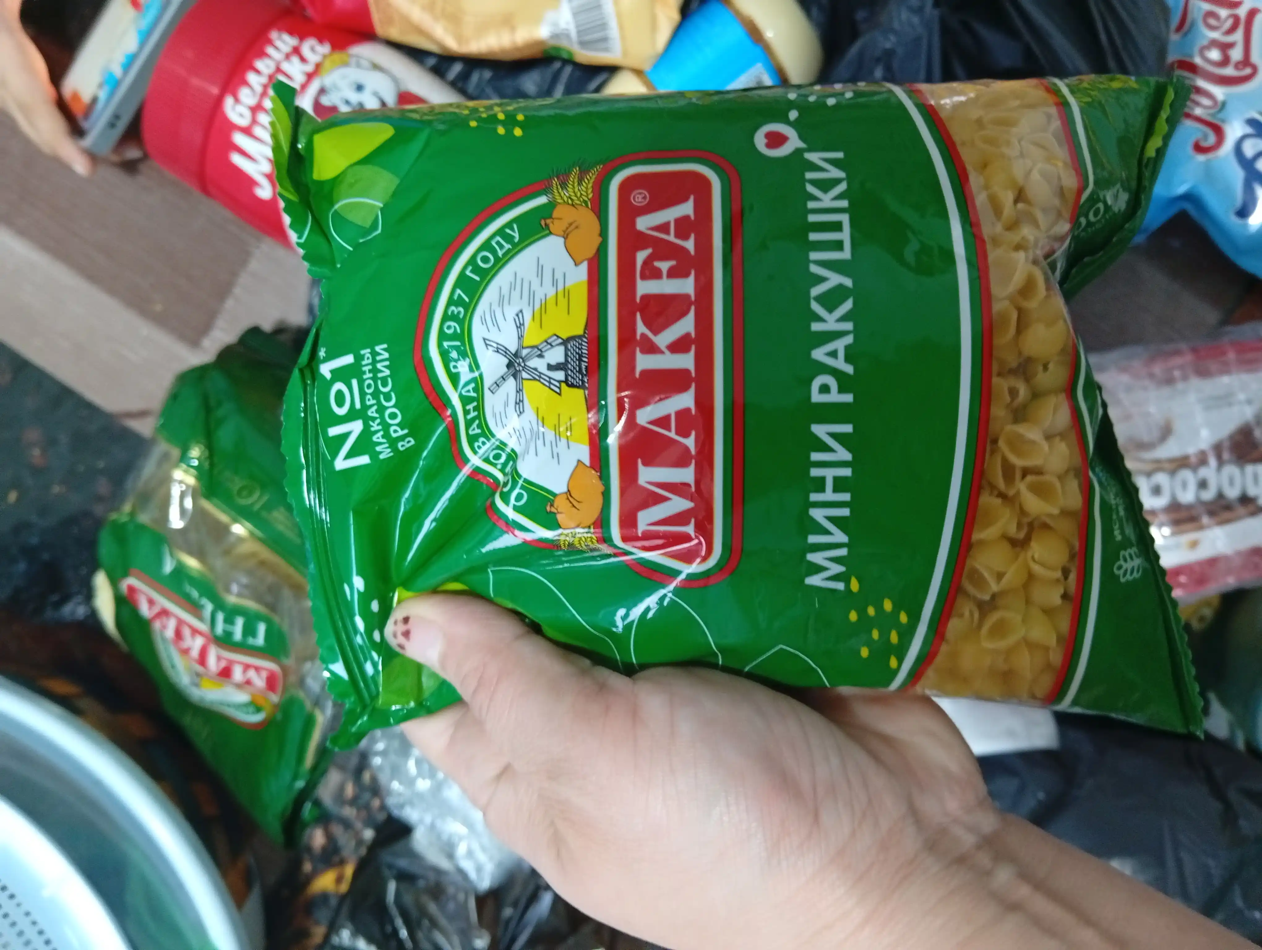 Makfa mini chig‘anoq makaronlari 400 gr