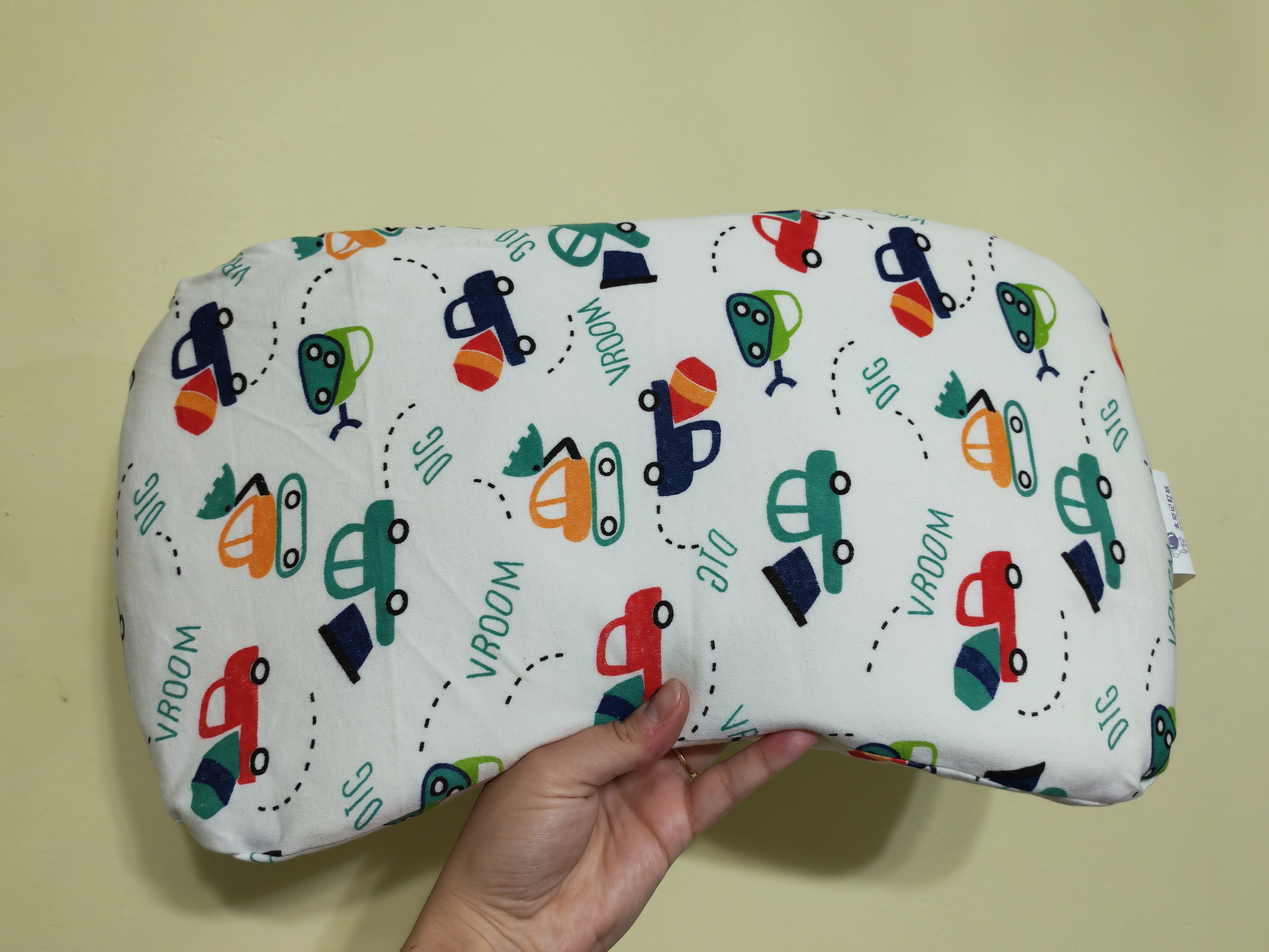 Memory Cloud bolalar yostiqchasi 25×45×3sm, yangi tugilgan chaqaloqlar uchun ortopedik