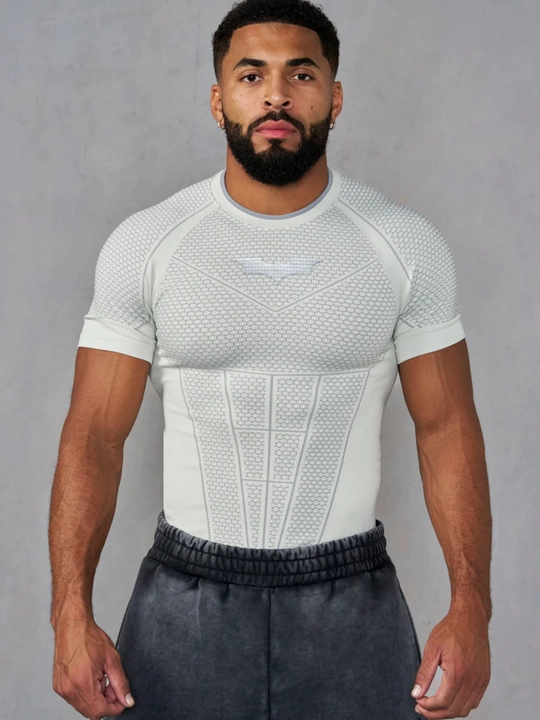 Kompression futbolka, sport, rashgard, erkaklar uchun, fitnes uchun