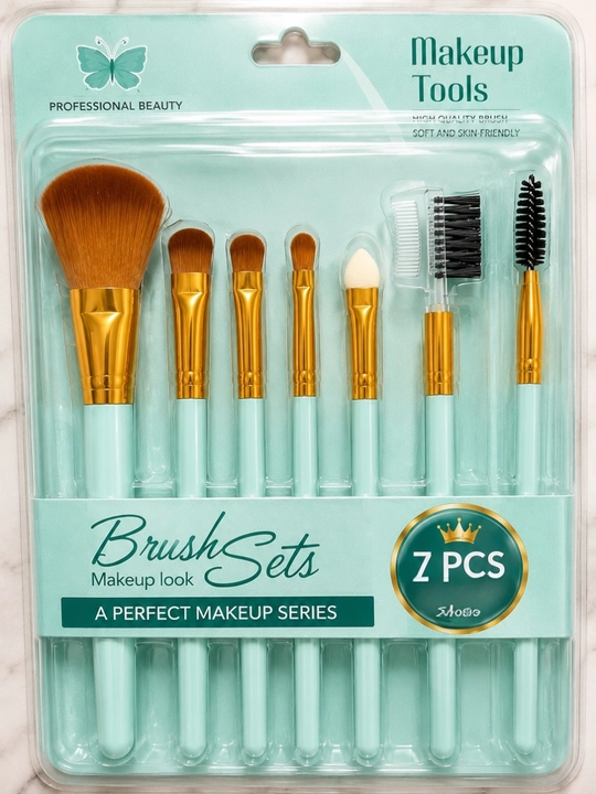 Профессиональный набор кистей для макияжа 7 в 1 для женщин