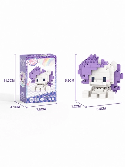 3D Лего конструктор My Little Pony , мини головоломка для детей и взрослых, мини - 