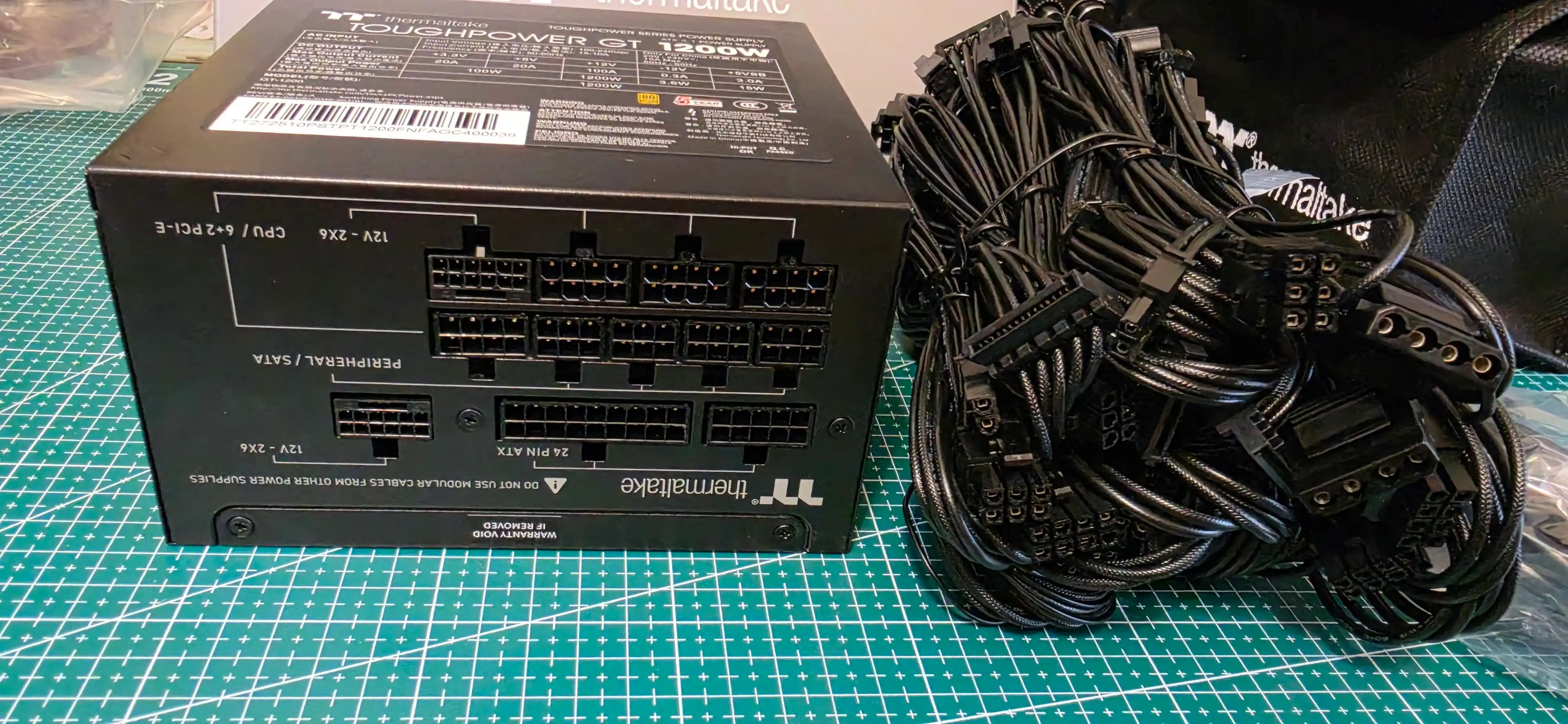 Thermaltake Toughpower GT 650W / 750W / 850W / 1200W — мощность, для ПК