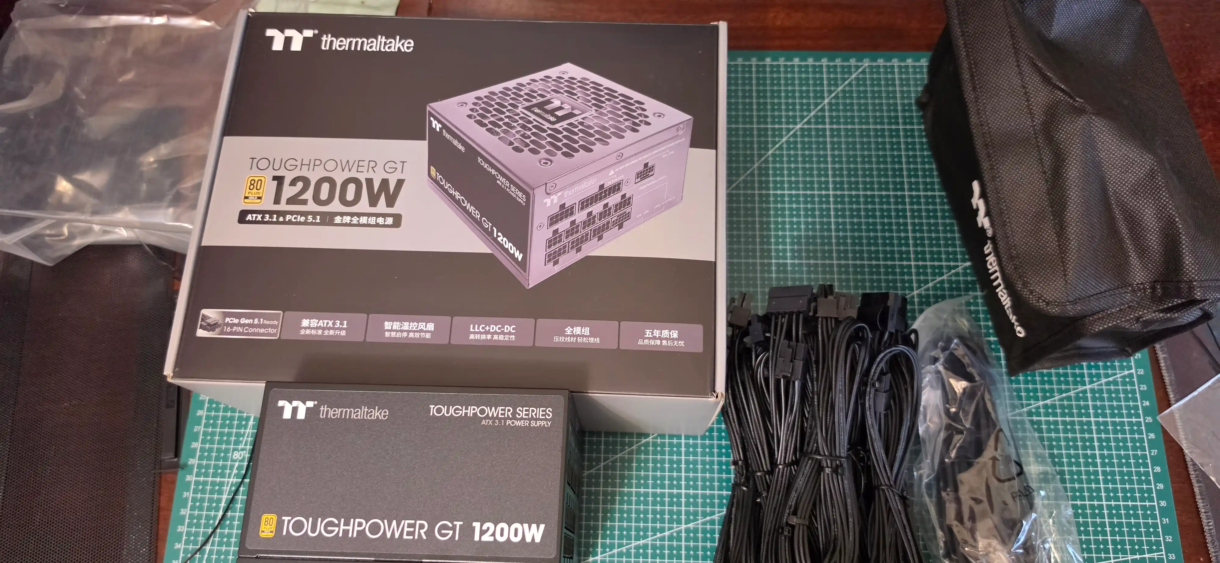Thermaltake Toughpower GT 650W / 750W / 850W / 1200W — мощность, для ПК