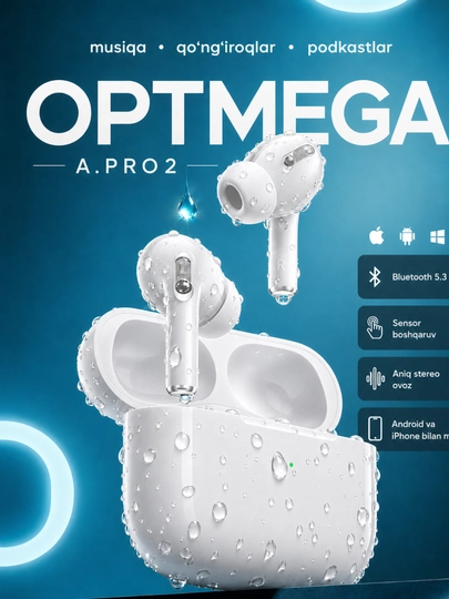 Беспроводные Bluetooth наушники APods Рro, pods 3, pro 5, max, M10, AIR 31