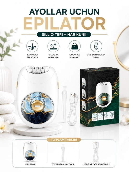 Ayollar uchun body 706 uchun professional epilator - 