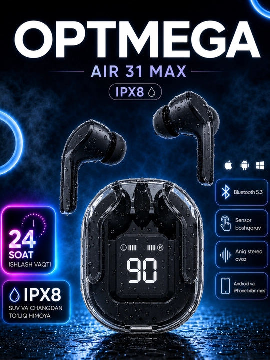 Simsiz Naushniklar APods Pro, pods 3, pro 5, max, M10, AIR 31 - 
