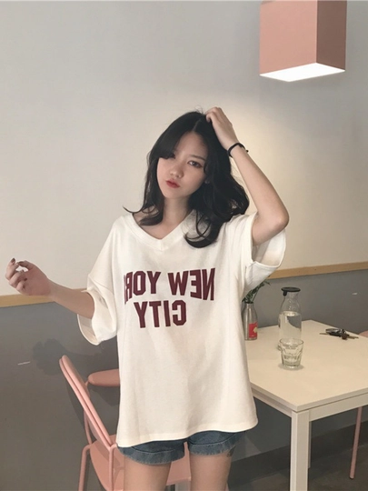Женская футболка oversize – стильная футболка для женщин