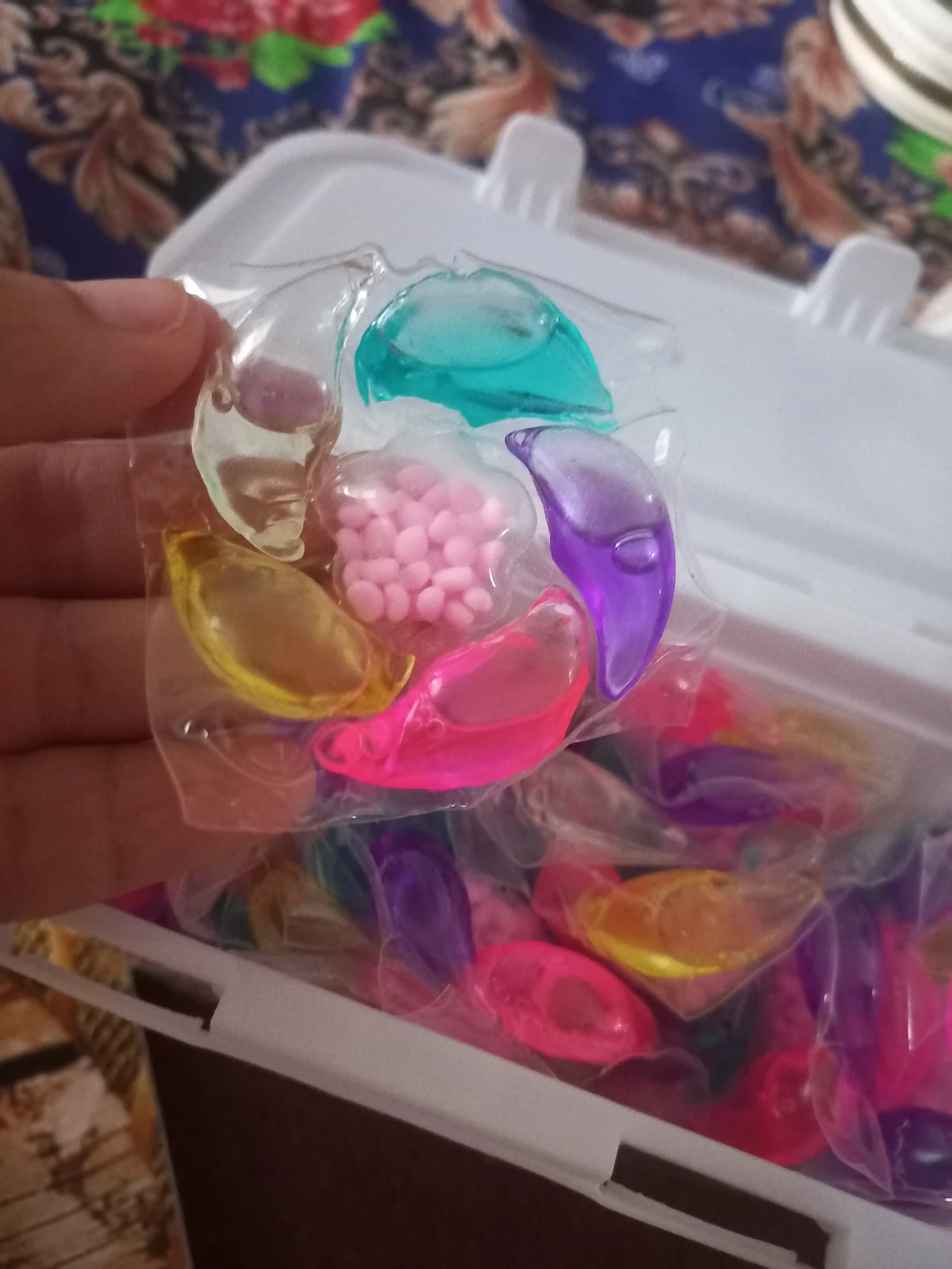 6 dan 1 gacha kapsulalar kir yuvish uchun, xushbo'y hidli, universal 36 dona