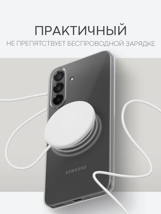 Прозрачный силиконовый чехол для Samsung, тонкий защитный TPU бампер,Galaxy от A05 до A73