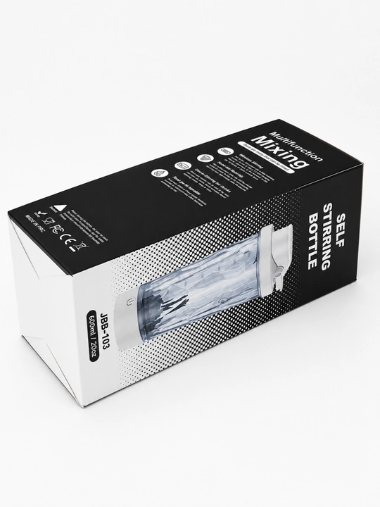 Elektr sheyker 600 ml, protein va sport kokteyllari uchun, USB Type-C