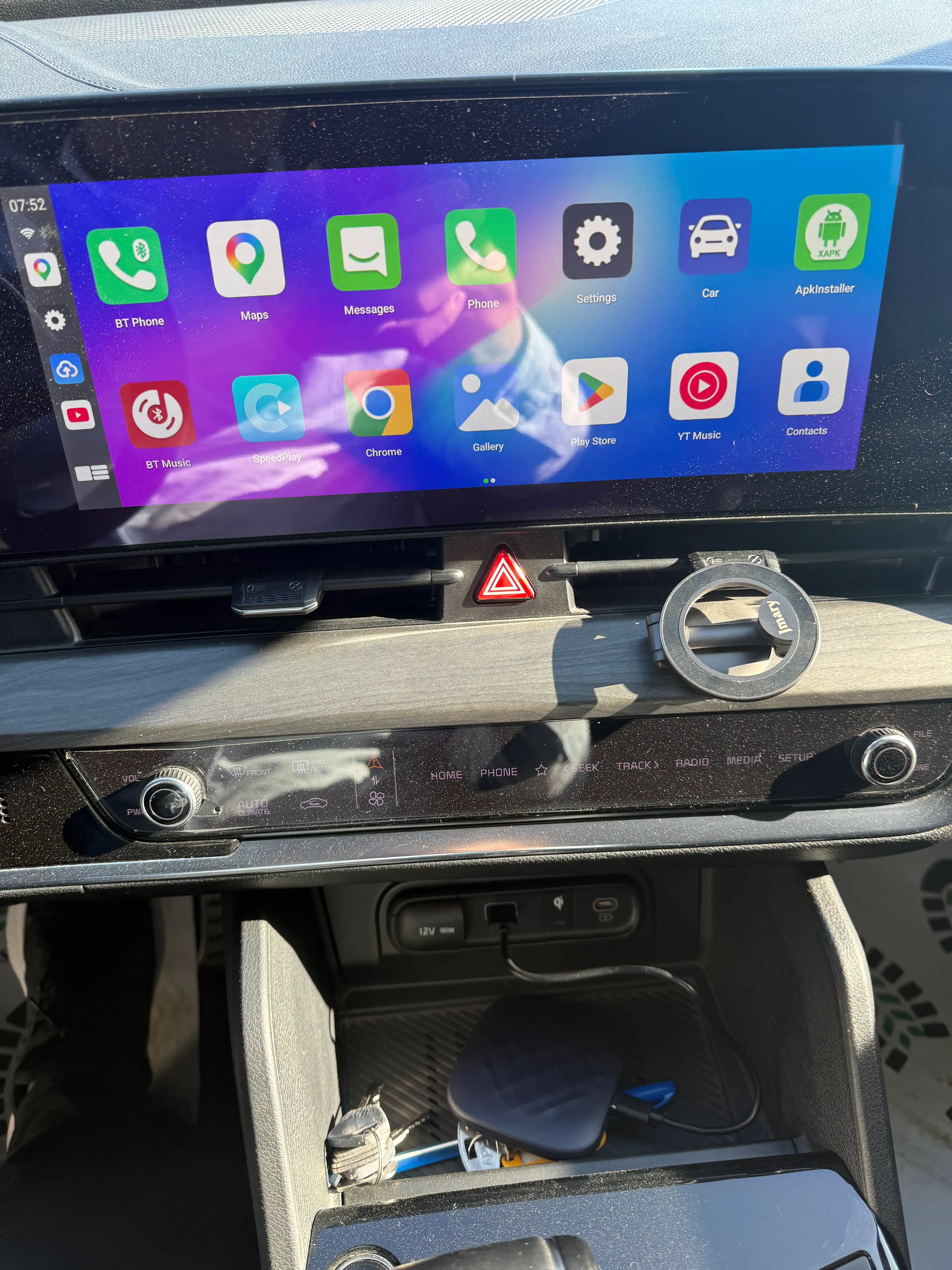 Carplay Ai Box avtomobil monitori uchun Android 4/64, 8/128