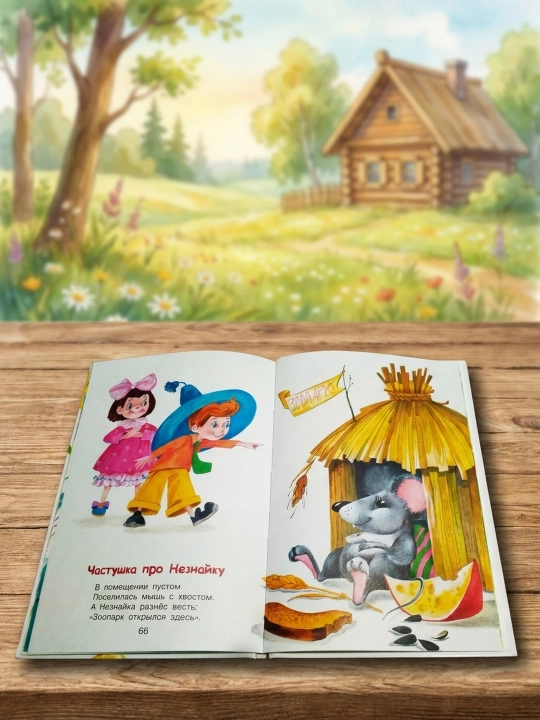 Maysada chigirtka o'tirar. She'rlar. Nosov Nikolay Nikolaevich