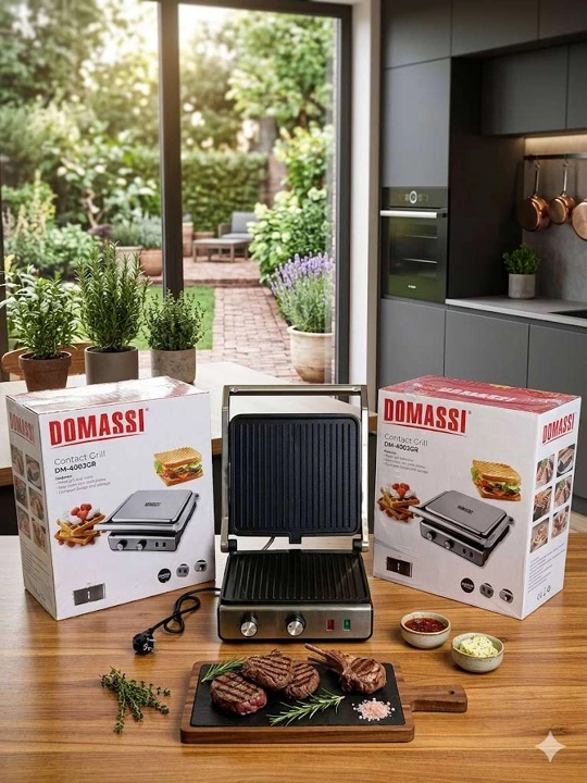 Контактный гриль DOMASSI DM-4003 GR — Ваш идеальный помощник на кухне
