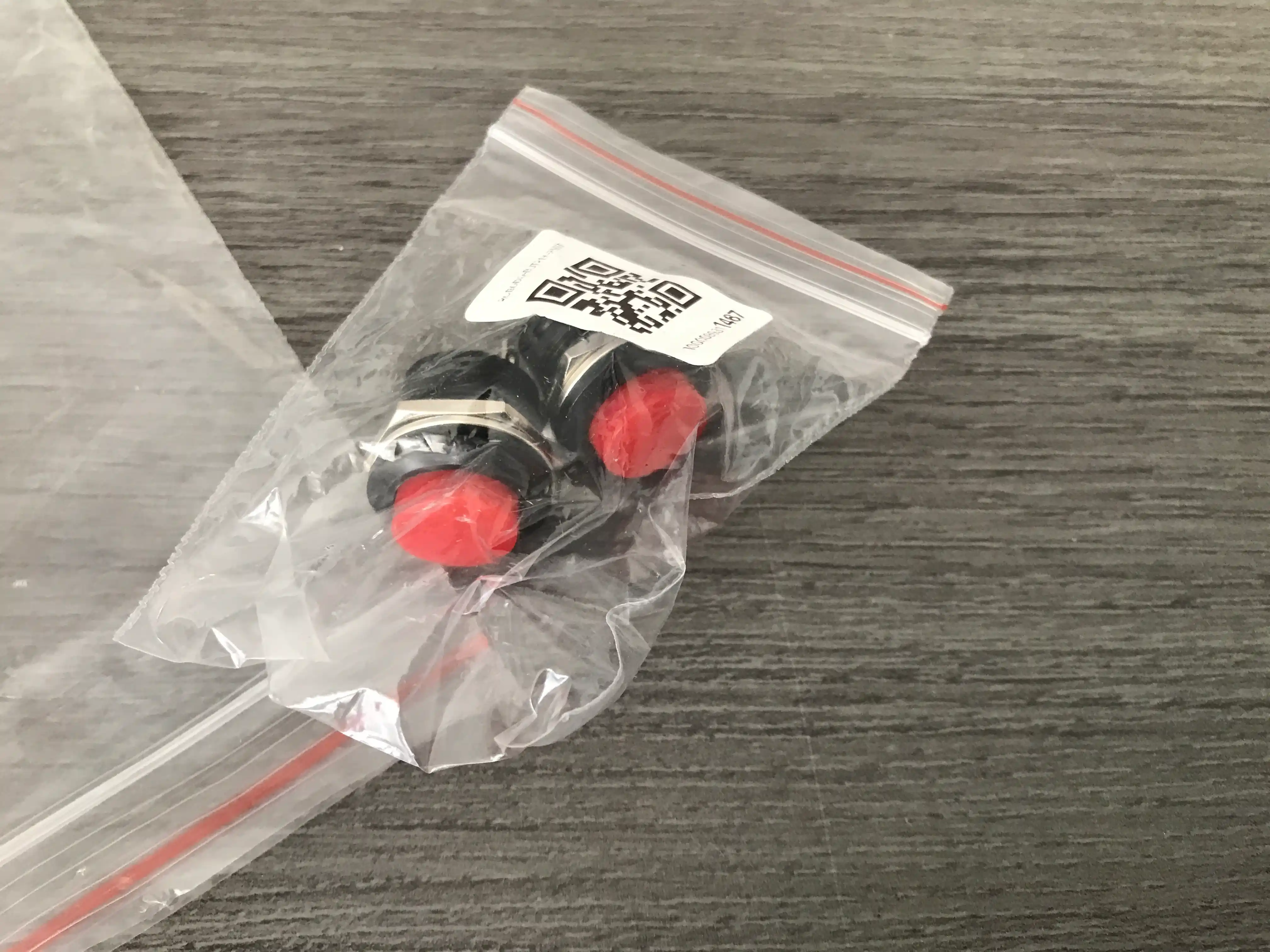 Tugma R13-507 off-(on) qizil (3A 250V)