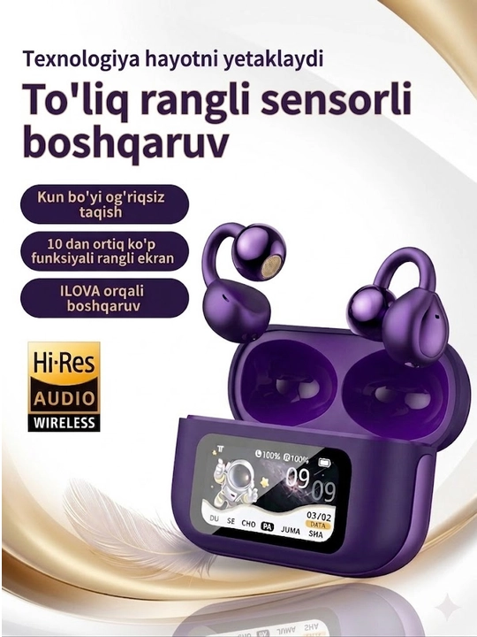 AI tarjimon quloqchinlar, 100 dan ortiq til, real vaqt rejimida, sayohat uchun - 