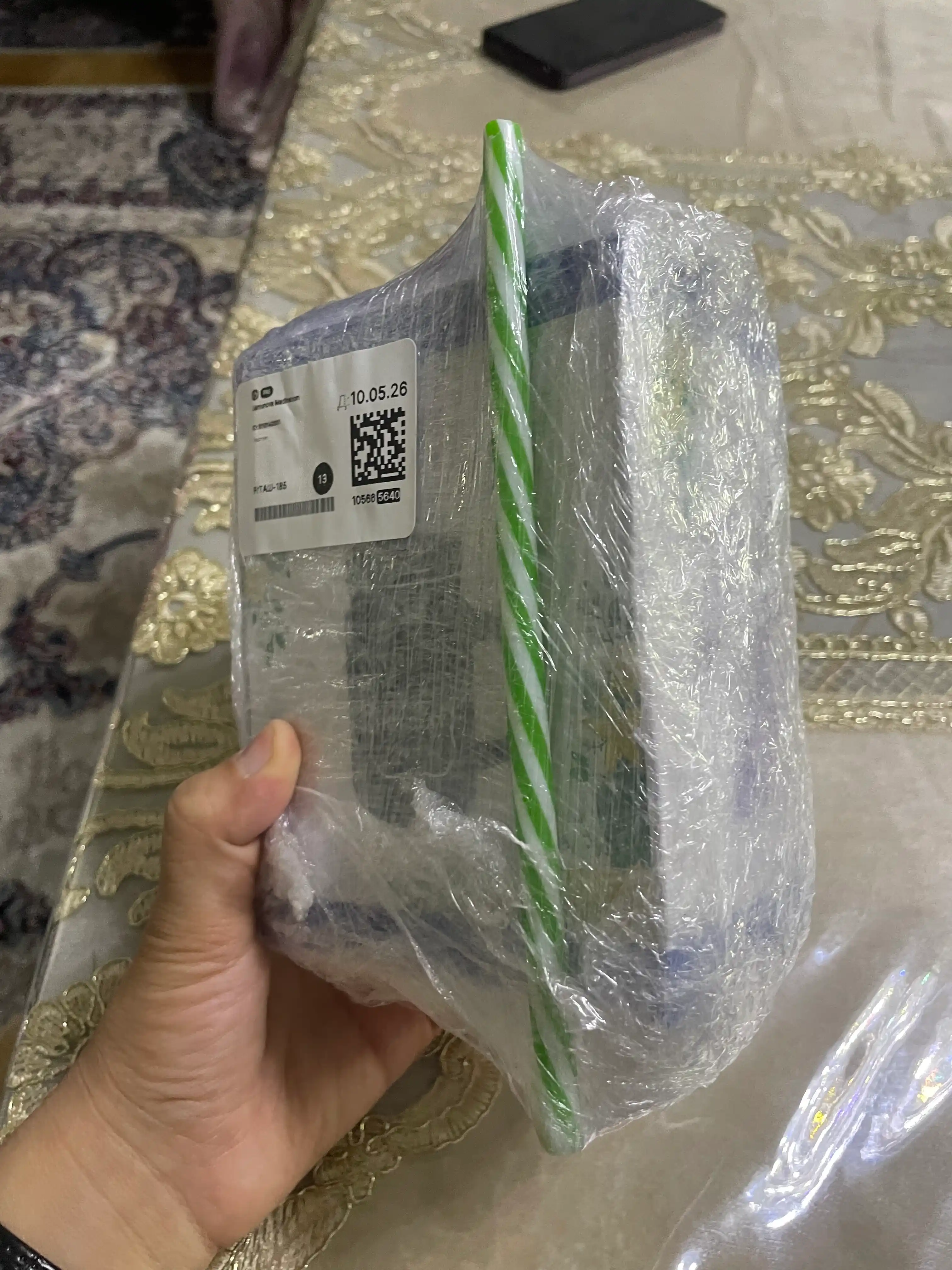 Rangli shisha krujka bankasi somoncha bilan, kokteyl va ichimliklar uchun Mason Jar stakan