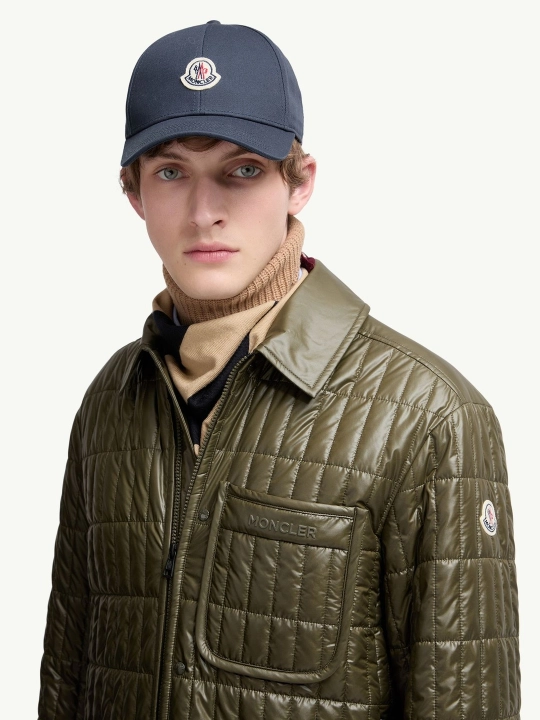 Кепка Moncler, классическая, с логотипом