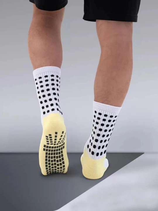Футбольные носки с антискользящей подошвой (Grip Socks), спортивные, унисекс