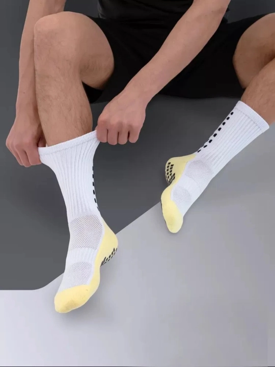 Футбольные носки с антискользящей подошвой (Grip Socks), спортивные, унисекс