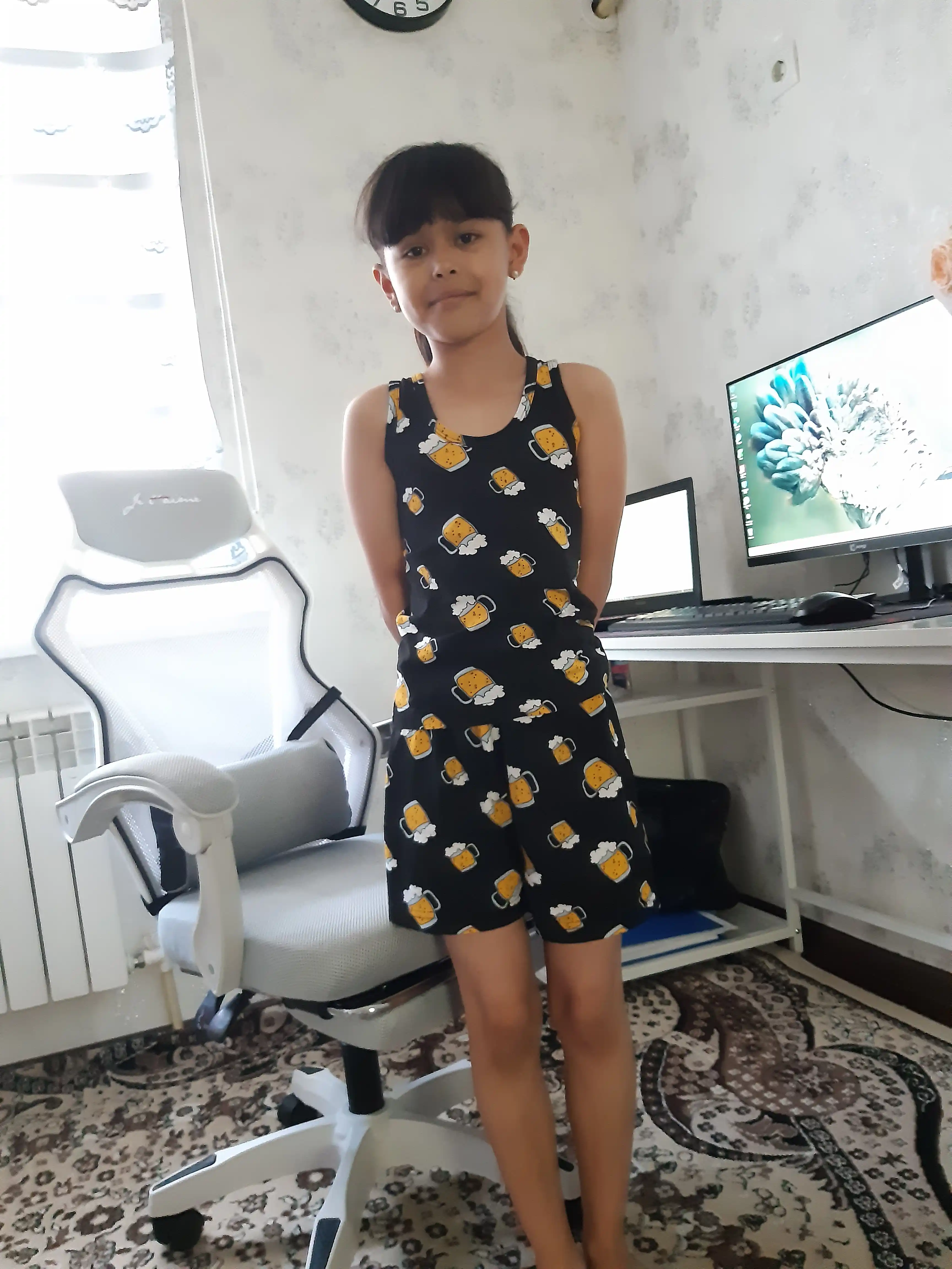 Mayka va shortiklar to‘plami, 2-9 yosh uchun