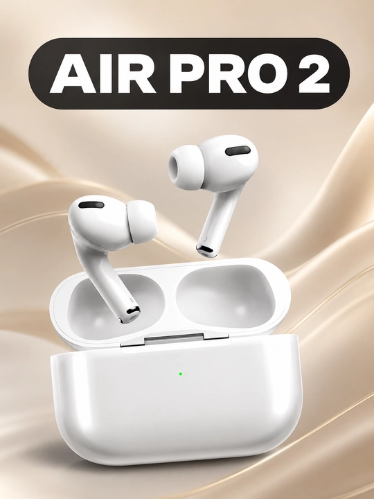 Pods Pro 2 simsiz Bluetooth quloqchinlari, iPhone va Android uchun sensorli ekran, TWS