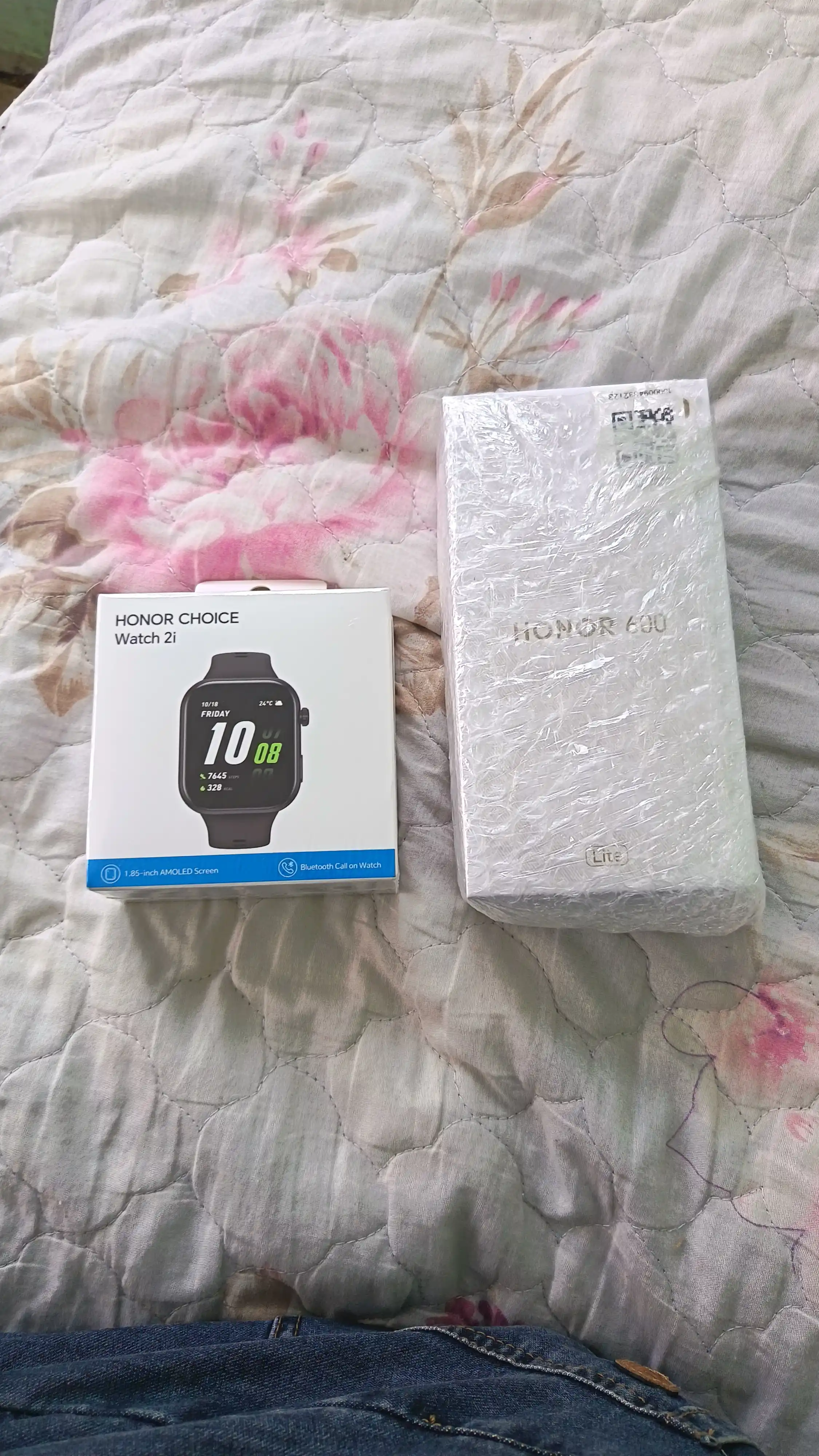 HONOR 600 Lite 5G zarbalarga chidamli smartfon, 8/256 GB, giftbox sov'gaga