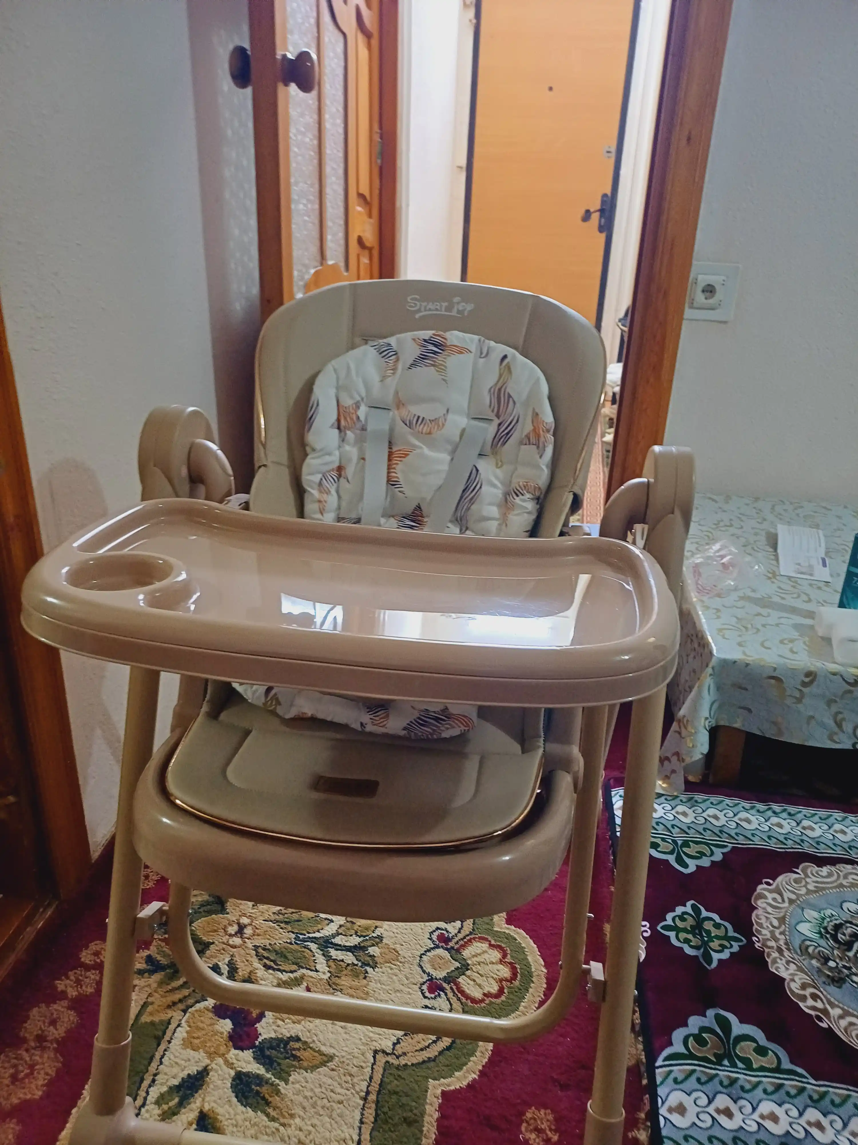 Стульчик для кормления + качели, 2 в 1
