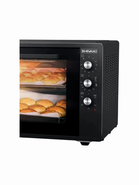 Мини-печь SHIVAKI 7002, мокрый асфальт, 70л 3200Вт