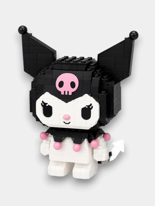 3D Konstruktor, kuromi, my melody, stich, mini lego, 50 sm