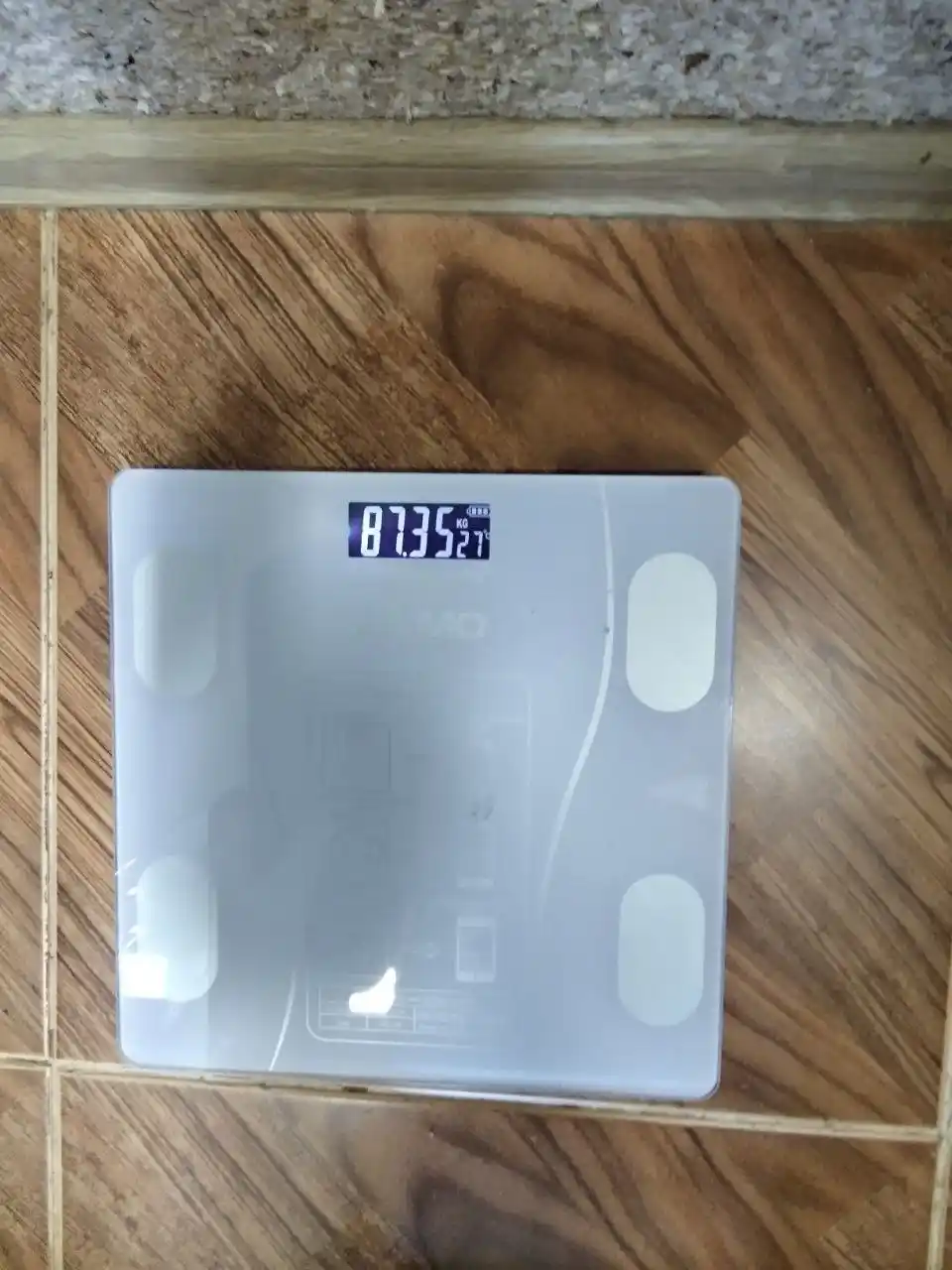 Aqlli elektron pol tarozi 180 kg gacha, odam tarozi vazn o'lchash uchun