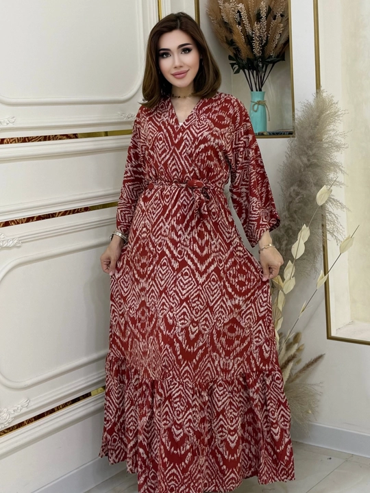 Женское платье, элегантное платье для женщин, удобное платье из штапельной ткани