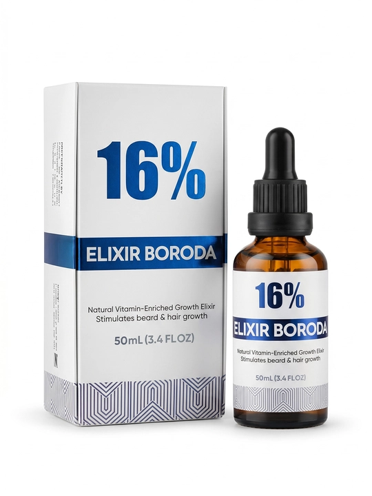 Миноксидил 16% Elixil Boroda – сыворотка для роста бороды и волос
