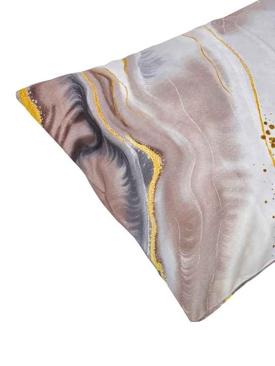 Super‑satin yostiqcha, 1 dona klapanli - silliq, eskirish va po‘stlashga chidaml