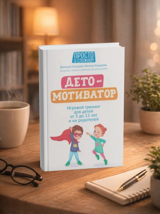ДетоМОТИВАТОР. Игровой тренинг для детей от 3 до 15 лет и их родителей