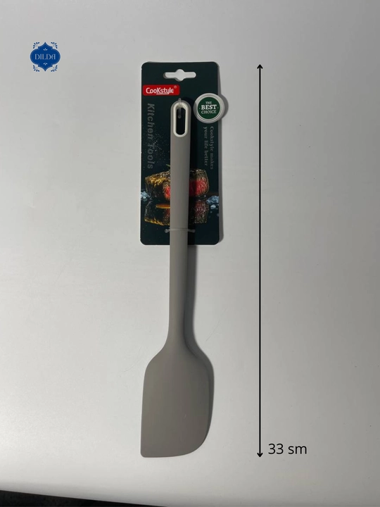 Silikon spatula, krem va xamir uchun lopatka, issiqqa chidamli oshxona kurakchasi