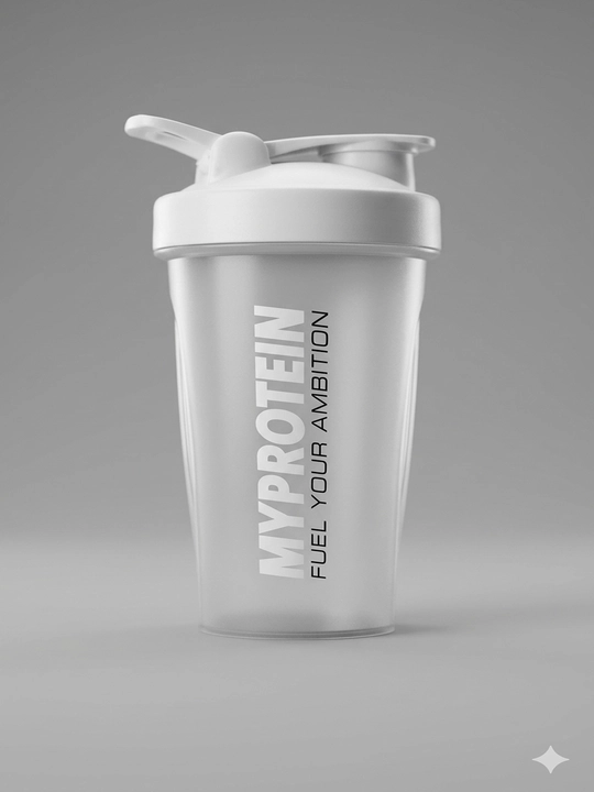 Shaker MYPROTEIN & JORDAN Performance, 600 ml, sport idishi protein uchun