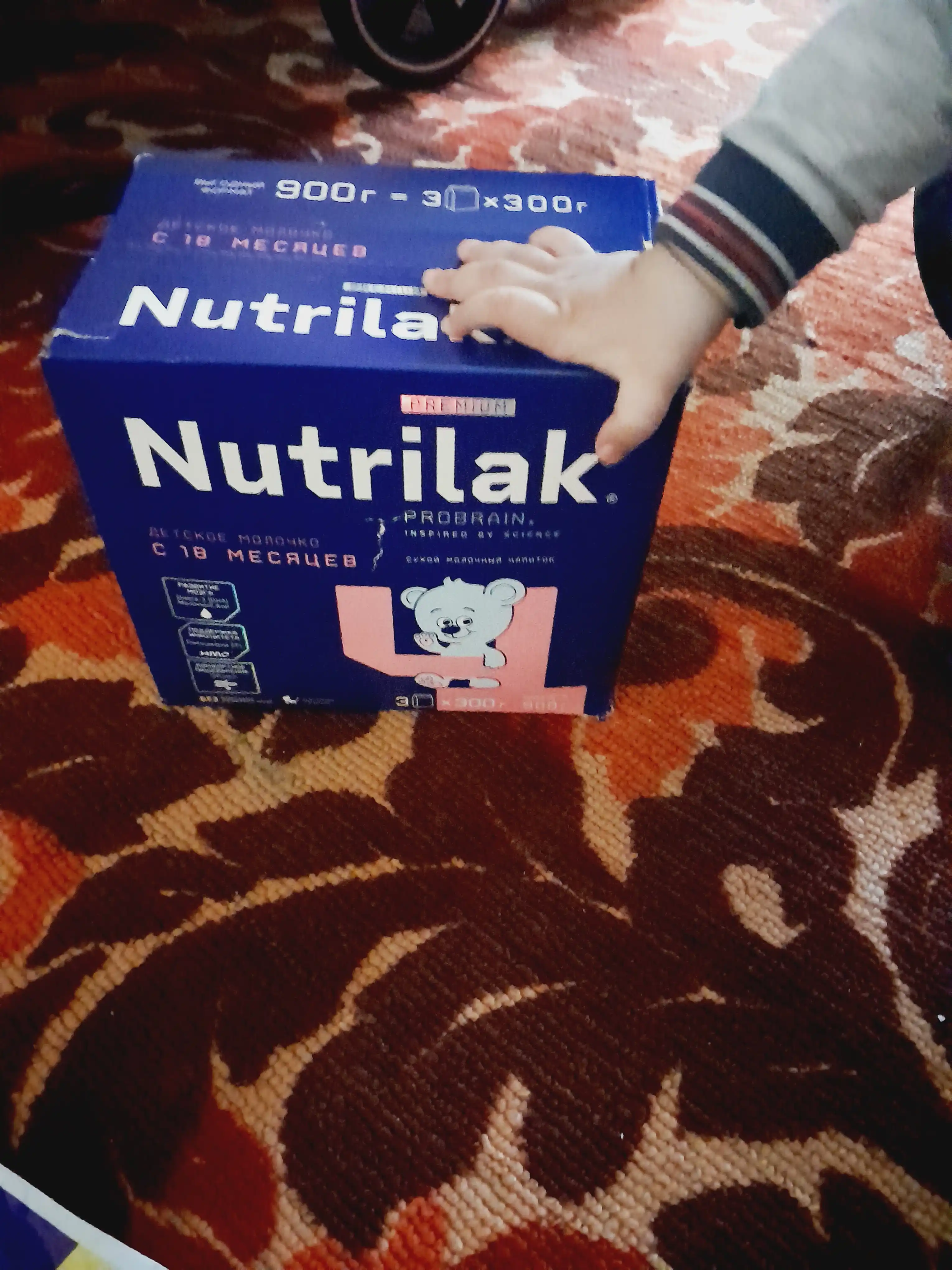 Детский сухой молочный напиток Nutrilak Premium 4, 900 гр