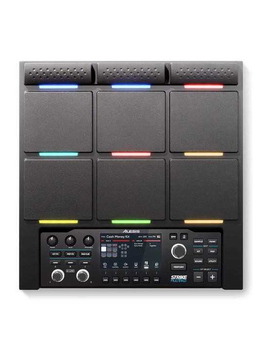 Электронная перкуссионная мультистанция Alesis Strike MultiPad, 9 пэдов и встроенный лупер - 