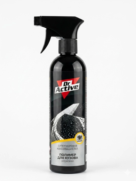 HydroPro 500 ml kuzov uchun polimer - supergidrofob, bo‘yoq qoplamasini himoya yaltiratish