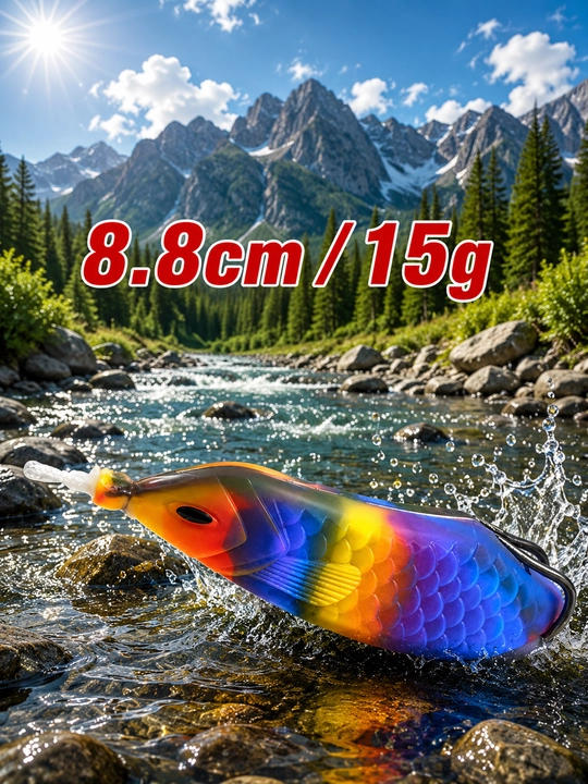 Силиконовая лягушка 8.8 см / 15 г — плавающая приманка с двойным крючком - 