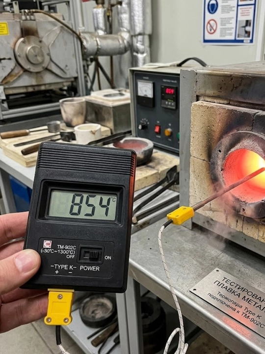 Raqamli termometr TM-902C Vt, termojuftli
