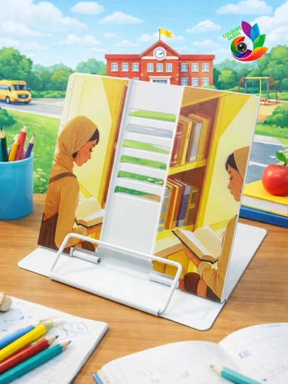 Подставка для книг, учебников, планшета и телефона — COLOURS-VISION-РАЗНОЦВ