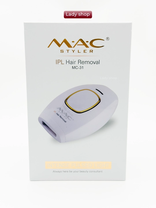 Фотоэпилятор MAC Styler IPL, технология охлаждения ICE, 999999 вспышек, 5 режимов