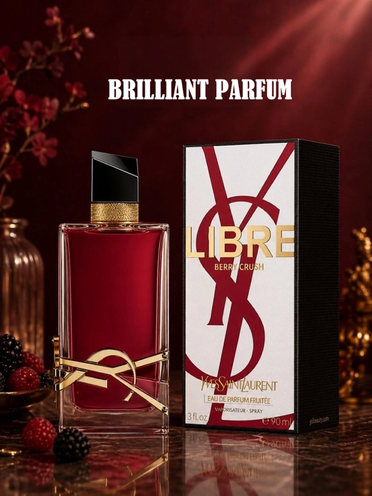 LIBRE BERRY CRUSH YVES SAINT LAURENT, 90 мл, Eau De Parfum, для женщин, Франция 🇫🇷 - 