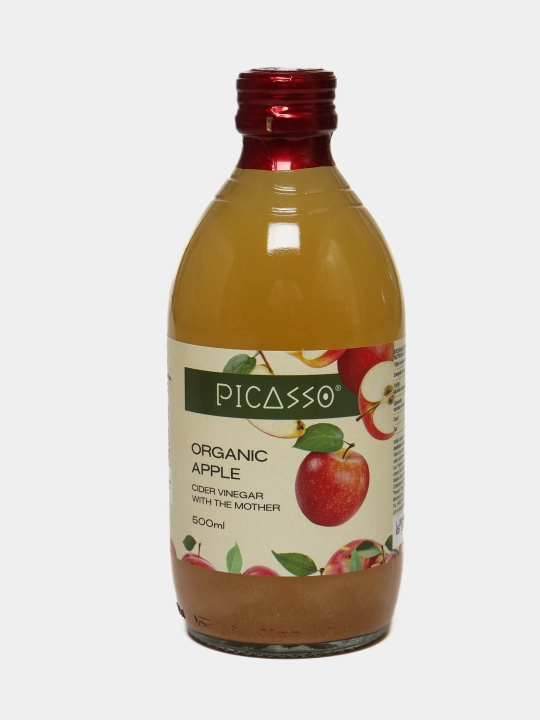 Filtrlanmagan organik olma sirkasi Picasso, Italiya